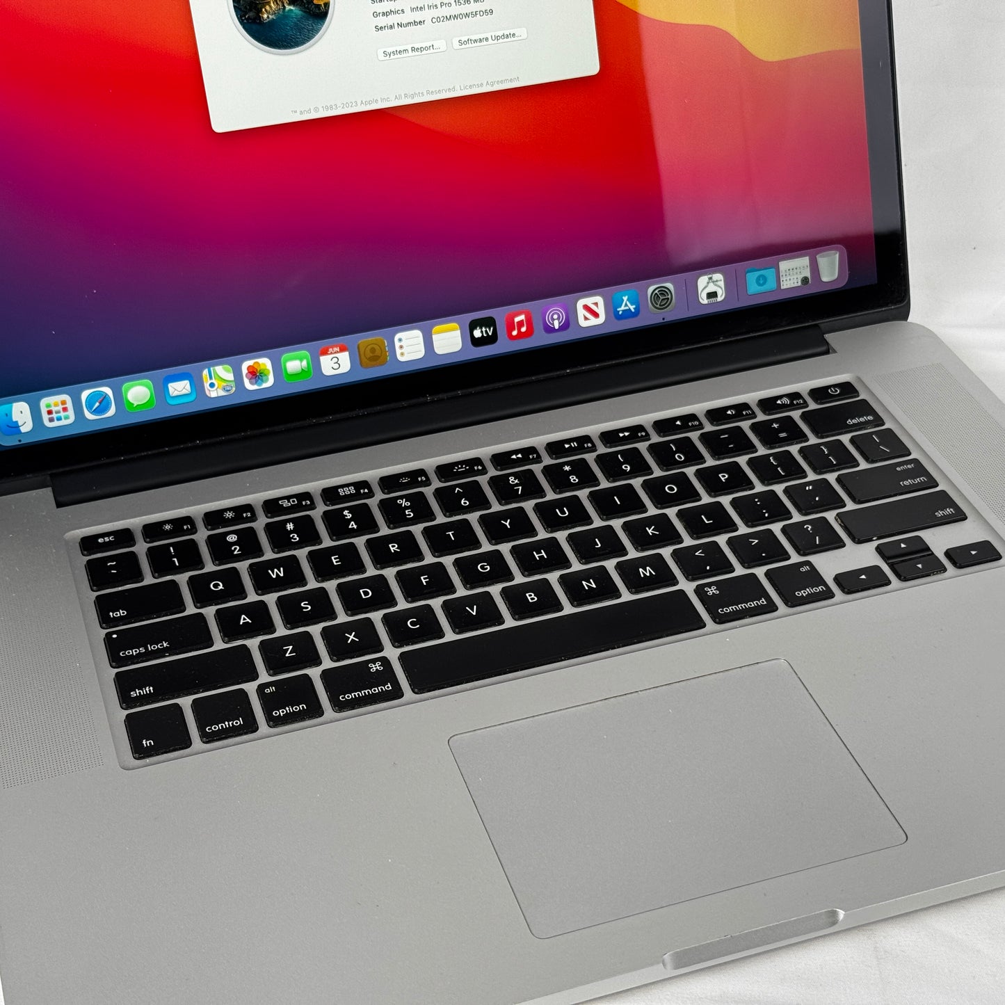 Apple Macbook Pro 2013 A1398 / Intel Core i7 16G RAM 128G SSD